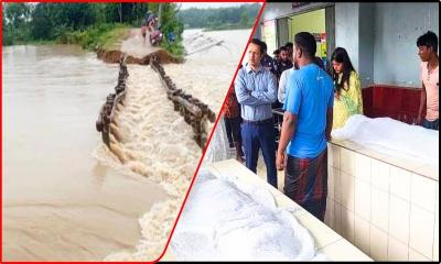 মৌলভীবাজারে ভয়াবহ বন্যা: কেড়ে নিল ২ প্রাণ