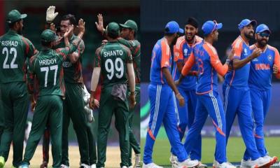 টি-২০ বিশ্বকাপ: রাতেই ভারতের মুখোমুখি হচ্ছে বাংলাদেশ