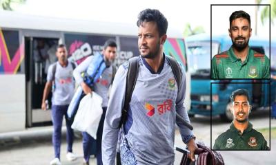 বিশ্বকাপ থেকে দল দেশে ফিরলেও ফেরেননি লিটন-সৌম্য