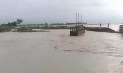 আজমিরীগঞ্জে পাহাড়পুর রাস্তার সংযোগ বিচ্ছিন্ন!