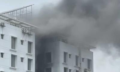 ধানমন্ডির ভবনে লাগা আগুন নিয়ন্ত্রণে, আহত ৩