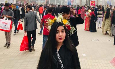 বসন্ত-ভালোবাসা দিবস ঘিরে জমজমাট বাণিজ্য মেলা