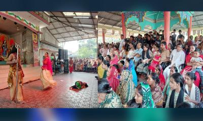 শুভ মহালয়ায় বরগুনায় বর্ণাঢ্য আয়োজন