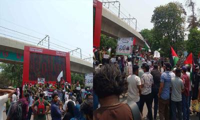 রাজধানীসহ সারা দেশে বিক্ষোভ