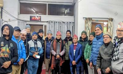 হাবিপ্রবি সফরে মুগ্ধ নেপালি শিক্ষকের দল