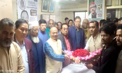 খাগড়াছড়িতে জাতীয় পার্টির নেতা-কর্মীদের আওয়ামী লীগে যোগদান