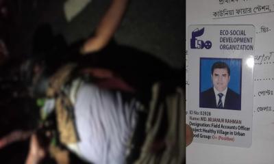 কাউনিয়ায় ট্রাকের ধাক্কায় এনজিও কর্মীর মৃত্যু