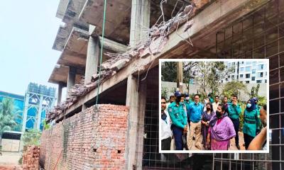 রাজউকের উচ্ছেদ অভিযানে ৮ লাখ টাকা জরিমানা