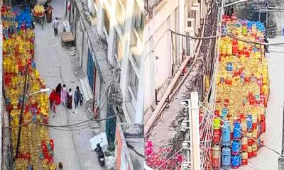 রাজধানীর সেই ৭০০ গ্যাস সিলিন্ডার জব্দ, আটক-১