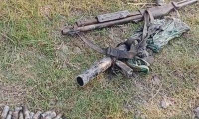 আড়াইহাজারে থানা থেকে লুট হওয়া দুটি অস্ত্র-গুলি উদ্ধার