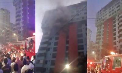 পল্টনে ভবনে লাগা আগুন নিয়ন্ত্রণে