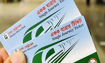 মেট্রোরেলে যুক্ত হচ্ছে আরও ২০ হাজার টিকিট