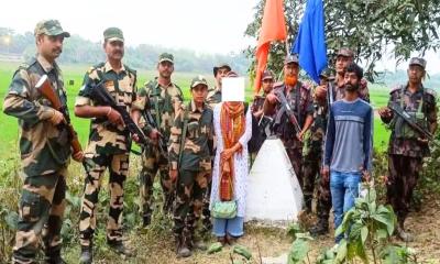 পতাকা বৈঠকে ২ বাংলাদেশিকে ফেরত দিলো বিএসএফ