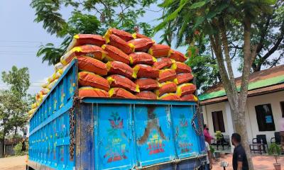 আখাউড়া স্থলবন্দর দিয়ে আমদানি হলো সাড়ে ৩৬ টন জিরা