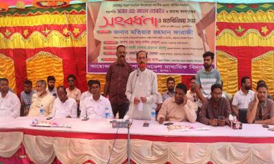 অভয়নগরে দেয়াপাড়া মাধ্যমিক বিদ্যালয়ের নব গঠিত কমিটিকে সংবর্ধনা