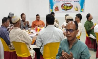বাজিতপুর রিপোর্টার্স ক্লাবের উদ্যোগে সুধীজনদের সম্মানে ইফতার মাহফিল