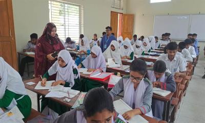 বাঞ্ছারামপুরে শান্তিপূর্ণভাবে অনুষ্ঠিত হলো এসএসসি পরীক্ষা