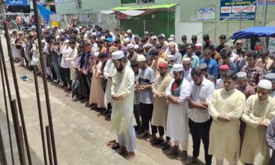 বরগুনায় নিহতদের স্মরণে ছাত্র শিবিরের গায়েবানা জানাজা