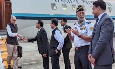 দুই দিনের সফরে ঢাকায় ভারতের পররাষ্ট্রসচিব