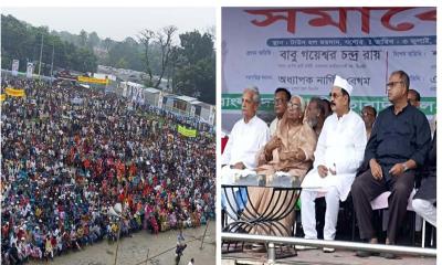 বাংলাদেশ চলছে লুটেরা ও মাফিয়াদের হাতে: গয়েশ্বর
