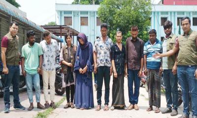 কুমিল্লায় গোয়েন্দা পুলিশের হাতে ৭ প্রতারক গ্রেপ্তার