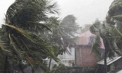 ৬০ কিমি বেগে ঝড়ের আভাস