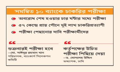 কেন্দ্রে পৌঁছানোর দুশ্চিন্তায় পরীক্ষার্থীরা