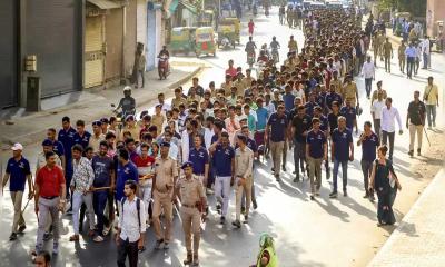 গুজরাটে এক হাজারের বেশি  বাংলাদেশি আটক