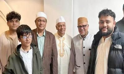 প্রকাশ্যে হাছান মাহমুদ, ঈদ করলেন লন্ডনে