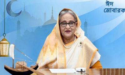 দেশবাসীকে পবিত্র ঈদুল আজহার শুভেচ্ছা জানিয়েছেন প্রধানমন্ত্রী