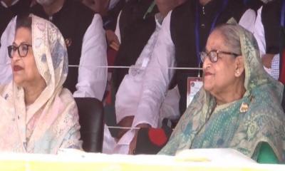 সিলেটে জনসভায় প্রধানমন্ত্রী