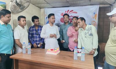 জয়পুরহাটে দৈনিক আমার সংবাদের প্রতিষ্ঠাবার্ষিকী পালিত