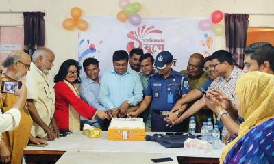 কালীগঞ্জে আমার সংবাদের প্রতিষ্ঠাবার্ষিকী উদযাপন