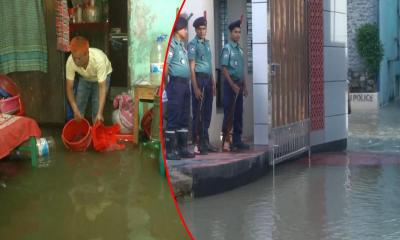 প্রতিদিন ৮ ঘণ্টা পানিবন্দি কেসিসির দুই ওয়ার্ডের বাসিন্দারা