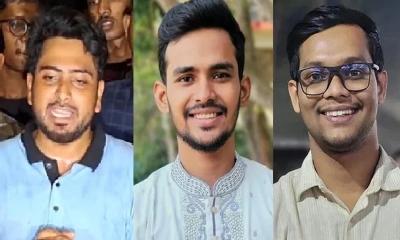 ‘নিরাপত্তার স্বার্থে’ নাহিদসহ তিন সমন্বয়ক ডিবি হেফাজতে