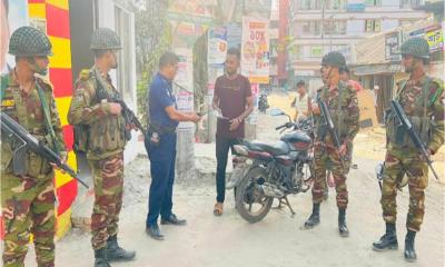 ঈদযাত্রা নির্বিঘ্ন করতে মহাসড়কে সেনাবাহিনী