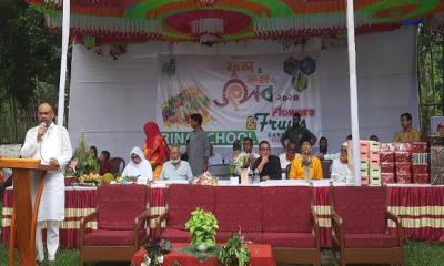 লালমনিরহাটে ফল ও ফুল উৎসব পালিত