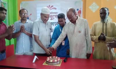 মান্দায় দৈনিক আমার সংবাদের প্রতিষ্ঠাবার্ষিকী পালন