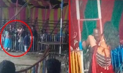 মানিকগঞ্জে ওরসের মেলায় চলছে অশ্লীল নৃত্য