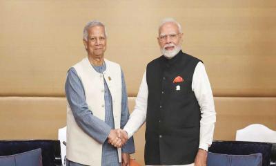 ড. ইউনূস ও নরেন্দ্র মোদির বৈঠক : আলোচনা হলো কী নিয়ে