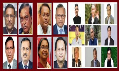 ৩৬ সদস্যের নতুন মন্ত্রিসভায় যারা থাকছেন