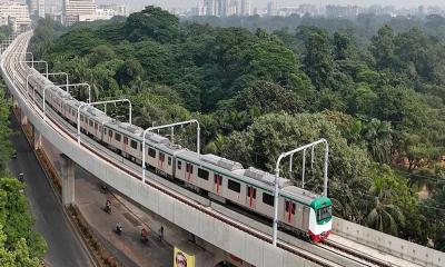 ঈদের দ্বিতীয় দিনে খুললো মেট্রোরেল
