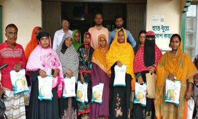 নাগরপুরে বিনামূল্যে আমন ধানবীজ বিতরণ