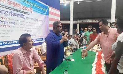 নাগরপুর পূজা উদযাপন পরিষদের সম্মেলন সভায় হট্টগোল