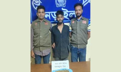 নড়াইলে ৩০০ গ্রাম গাঁজাসহ গ্রেপ্তার ১