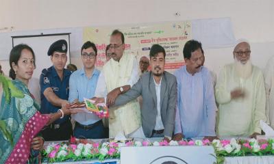 নেত্রকোণায় পুষ্টি বাগান স্থাপনে উদ্বুদ্ধকরণ সভা