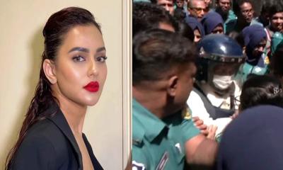 হত্যাচেষ্টা মামলায় অভিনেত্রী নুসরাত ফারিয়া কারাগারে