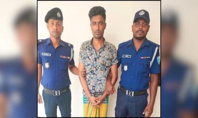 হাওরের কুখ্যাত ডাকাত হযরত পুলিশের জালে আটক