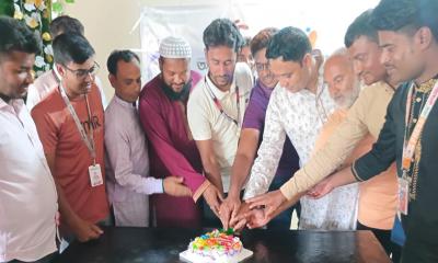 পাঁচবিবিতে দৈনিক আমার সংবাদের প্রতিষ্ঠাবার্ষিকী পালিত