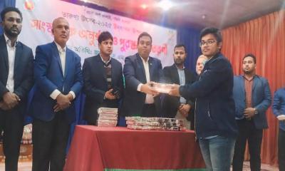 পাংশায় তারুণ্যের উৎসব উপলক্ষ্যে সাংস্কৃতিক অনুষ্ঠান